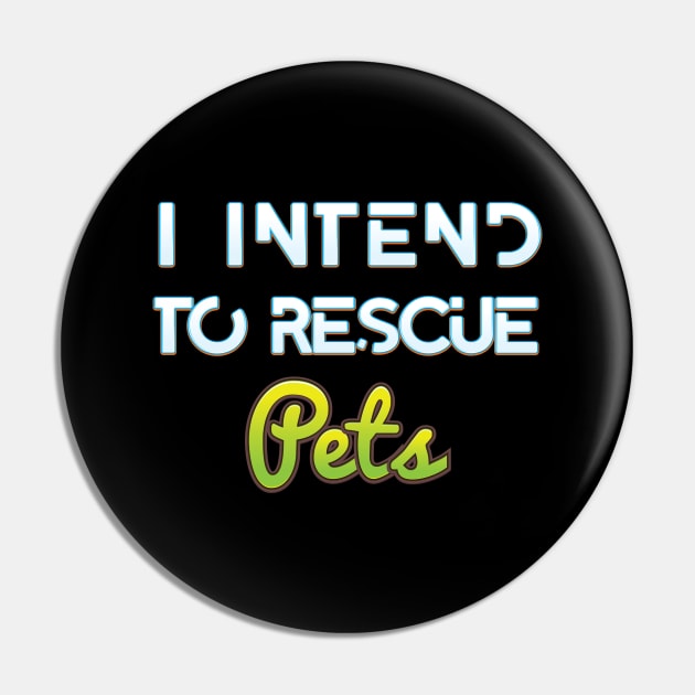 Pet Rescue Pin by designdaking