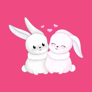 Cute couple of rabbits T-Shirt