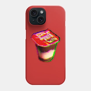 Snack Pack Pudding Snack Glitch Phone Case