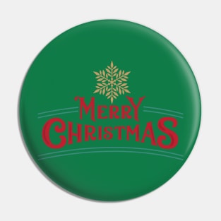 Merry Christmas Pin