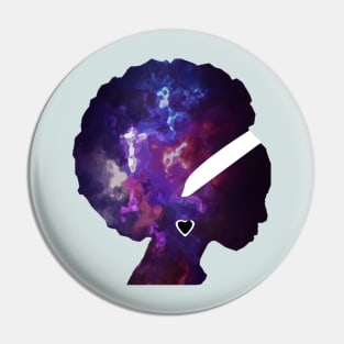 Beauty In Space Pin