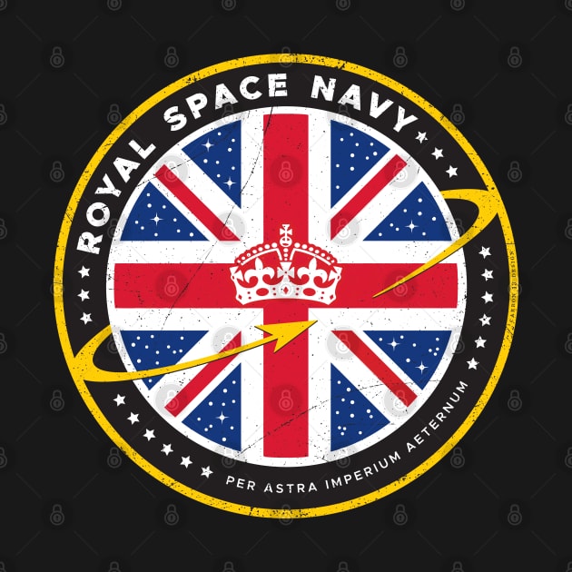 ROYAL SPACE NAVY — Logo by carbon13design