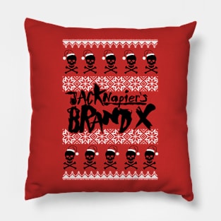 JNBX Ugly Christmas Sweatshirt (RED) Pillow
