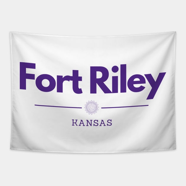 Fort Riley, Kansas Tapestry by Dear Military Spouse 