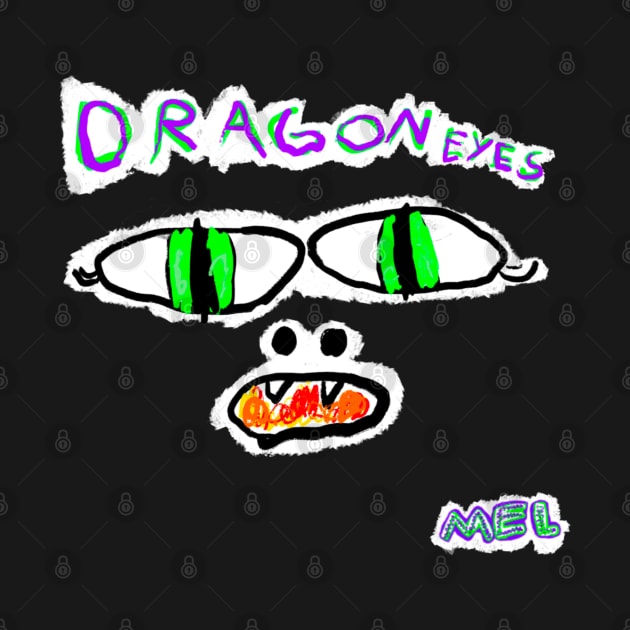 Dragon Eyes by Mel by Irina's Family Art Circle 