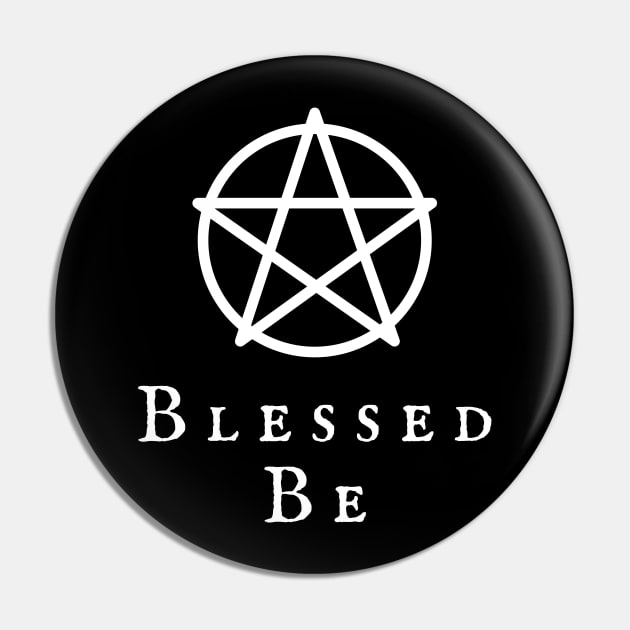 Blessed Be Wiccan Pentagram Wiccan Symbol Witchy Vibes Witchcraft Design Pin by WiccanGathering