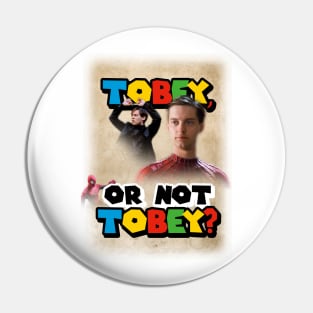 Tobey, or not Tobey? That is the question. Pin