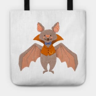 Vampire Bat in a Dracula Costume Tote
