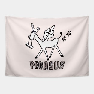 the pegasus t-shirt / oyasumi punpun Tapestry