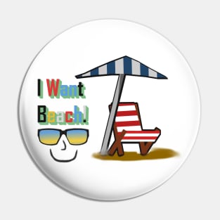 I want beach! perfect for summer Pin