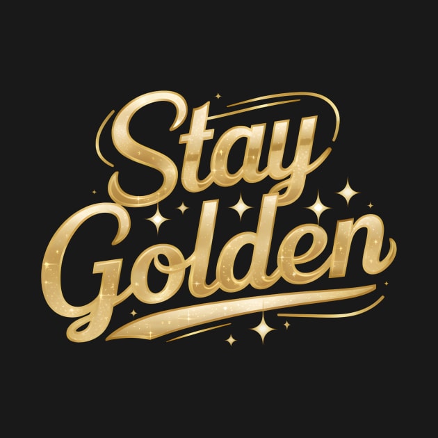 Women Stay Golden Classic Vintage 80's 90's Funny by AimArtStudio