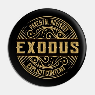 Exodus Vintage Ornament Pin