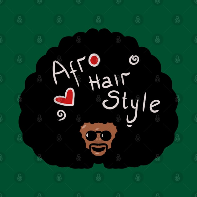 Afro hairstyle by RiyanRizqi