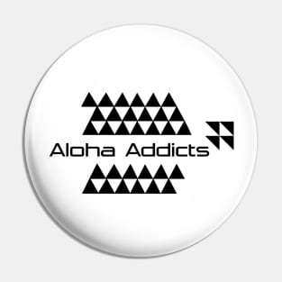 Aloha Tribal Triangles Pin