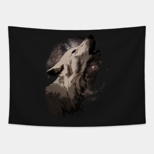 Wolf Moon Tapestry