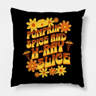 Pumpkin Spice and X-Ray slive Pillow