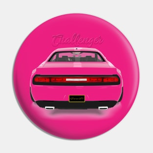 Challenger Drift Pink Back Pin