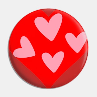 Love Hearts Pin