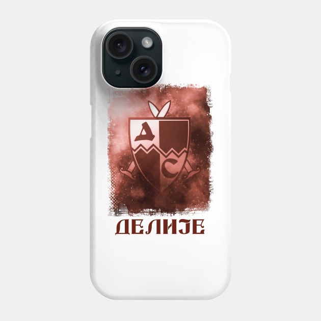 Delije Sever Crvena Zvezda Beograd / Red Star Belgrade Serbia Phone Case by Naumovski