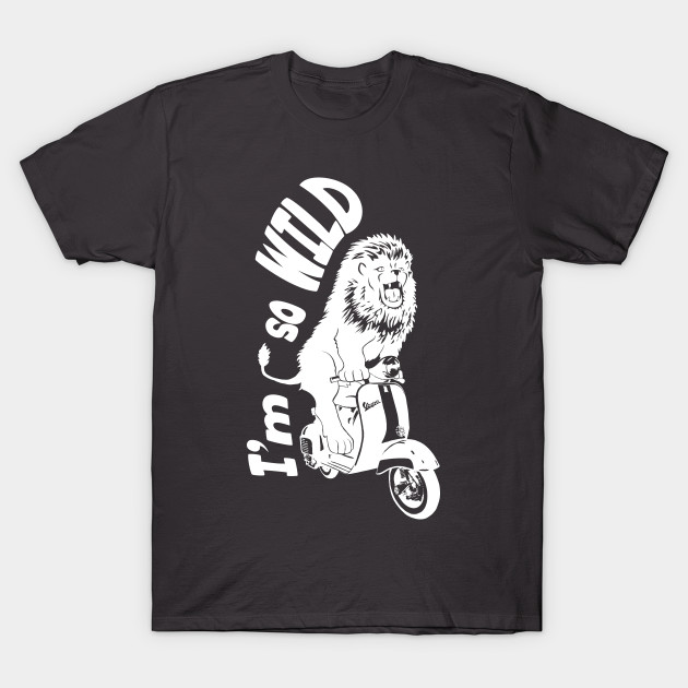 Scooter Lion White Scooter Vespa Lambretta T Shirt Teepublic