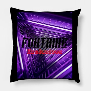 Fontaine Exclusive Trippy Logo #13 Pillow