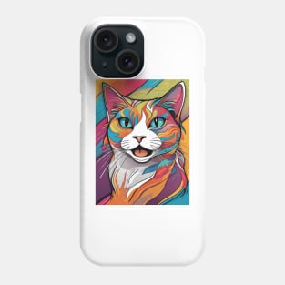 Cat Colorfully Phone Case