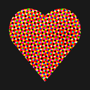 halftone heart T-Shirt