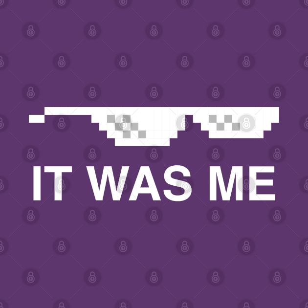 It Was Me by textonshirts