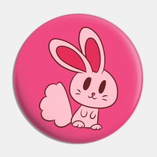 Adorable Light Pink Bunny Pin