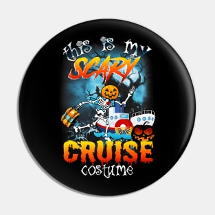 Halloween this is my scary cruise costume Pin
