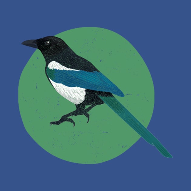 Magpie by threeblackdots