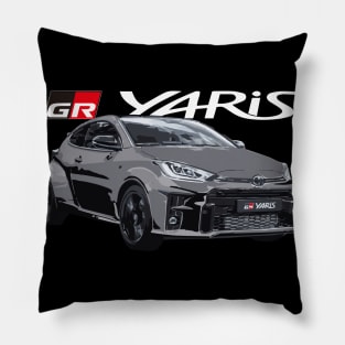 GR YARIS BLACK Pillow