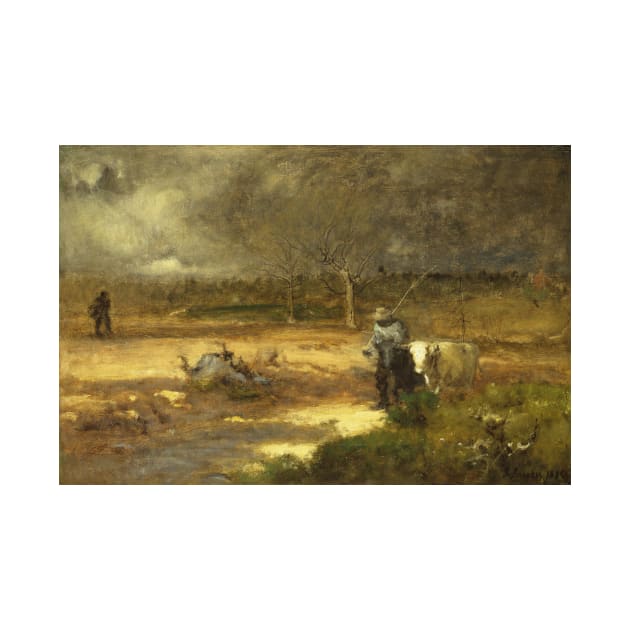 Homeward by George Inness by Classic Art Stall