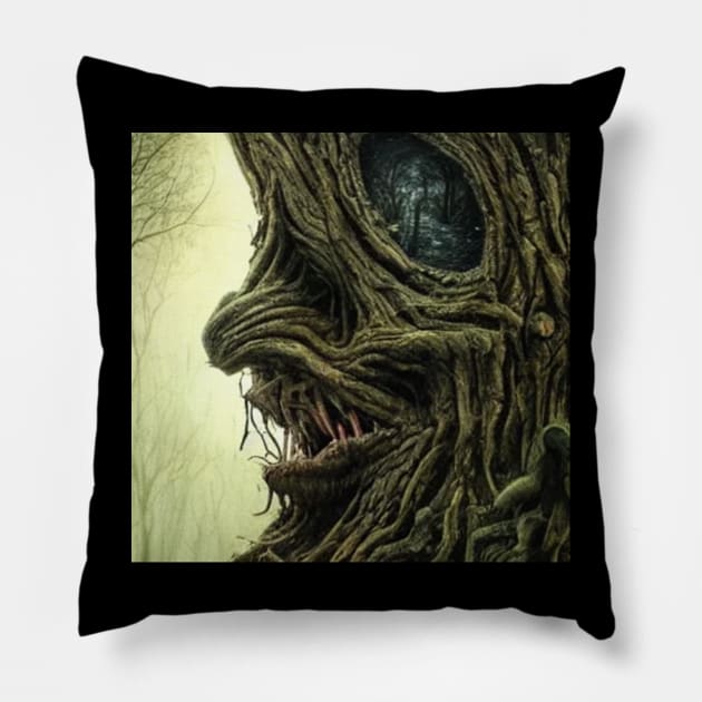 Oak Tree Artgerm Pillow by Madisen Harvey