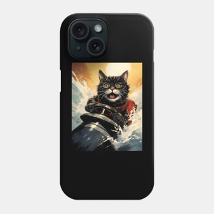 Retro Cats Summertime Boating | Vintage Style Phone Case