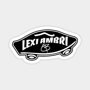 Lexi Ambri Skateboard Magnet