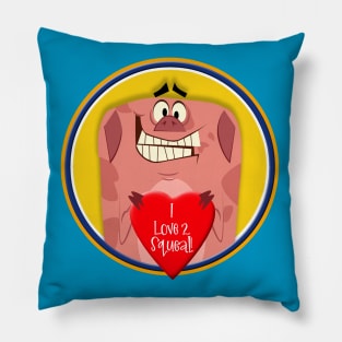 Squeal love pig Pillow