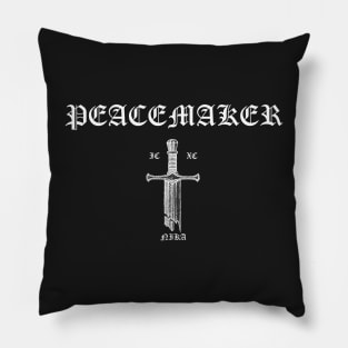 Peacemaker Broken Sword Gothic ICXC NIKA Pillow