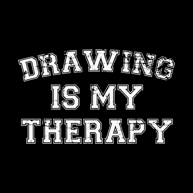 Drawing Is My Therapy by RW