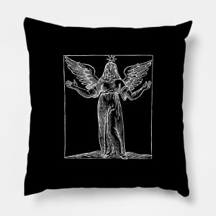 The Veiled Angel Pillow