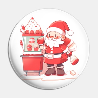 Santa's Christmas Party Pin