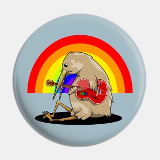 Kiwi Waiata Pin