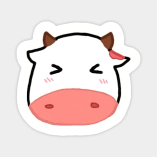 Pink Cow Magnet