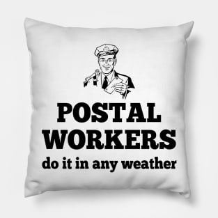 Postal Worker Pillow