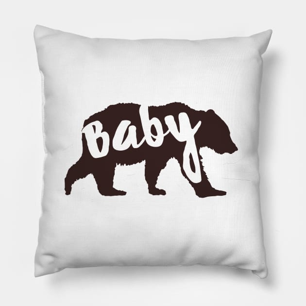 Baby Bear Pillow by Kyandii