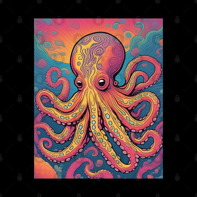 My Octopus teacher goes Psychedelic by drumweaver