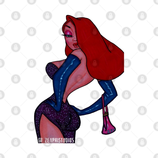 Jessica Rabbit III by Zenpaistudios