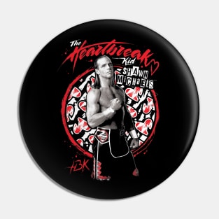 Shawn Michaels Heartbreak Kid Pin