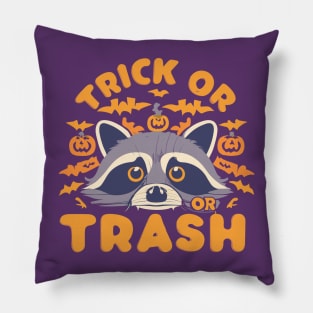 Trick-or-trash Pillow