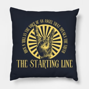 The Starting Line Pillow